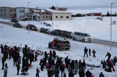 Jólaskemmtunin í Aragerði