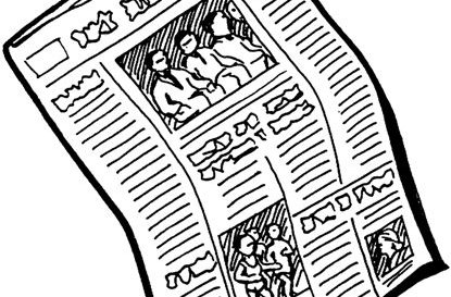 Fréttablaðið í afgreiðslu íþróttamiðstöðvar