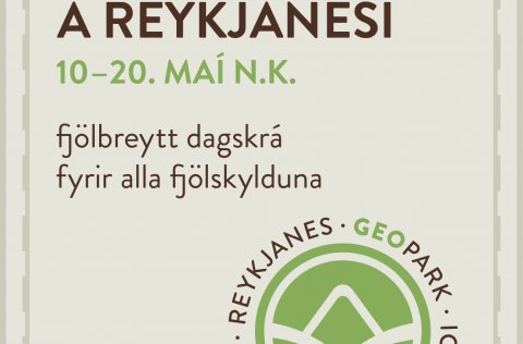 Jarðvangsvika á Reykjanesi 10-20 Maí