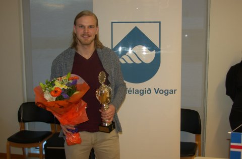 Jónas Bragi er íþróttamaður Voga 2014