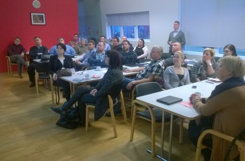 Kjörnir fulltrúar á skólabekk