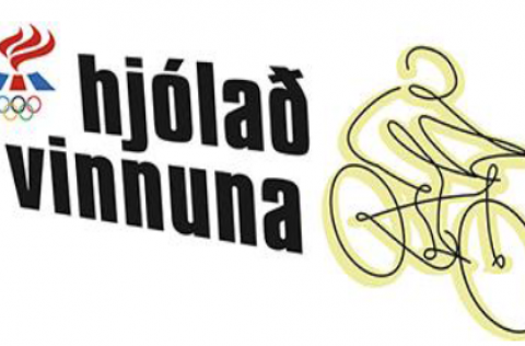 Hjólað í vinnuna maí 2015