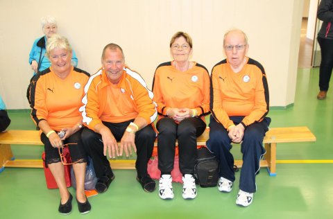 Þróttarar tóku þátt í boccia