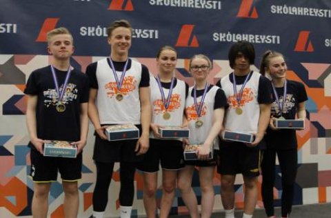 Stóru-Vogaskóli í úrslit Skólahreysti