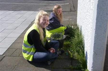 Nóg að gera hjá Vinnuskólanum í sumar