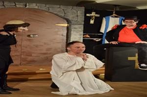 Vegna veikinda þá frestast leikritið um Martein Lúther til Fimmtudagsins 1. mars Tjarnarsal, Stóru- …