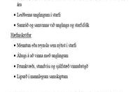 Laus er til umsóknar staða leiðbeinanda í kvöldstarfi unglinga í félagsmiðstöðinni Borunni.