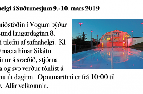 Safnahelgi á Suðurnesjum