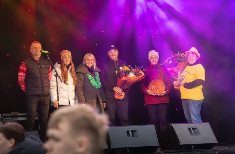 Frá afhendingu Menningarverðlauna