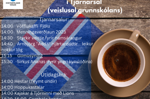 Það verður mikið um að vera í Vogunum á 17. júní.