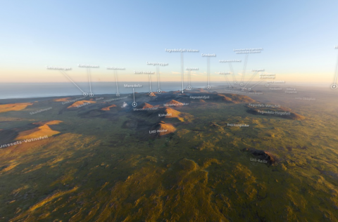 Hættustigi vegna eldgoss í Meradölum aflýst