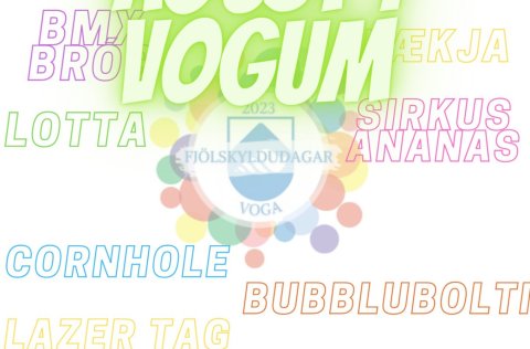 Dagskrá Fjölskyldudaga Sveitarfélagsins Voga