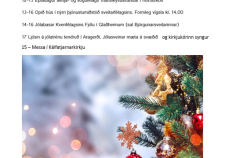 Eins og sjá má er mikið um að vera