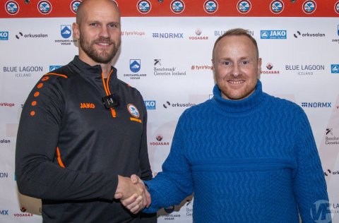 Gunnar Már Guðmundsson og Marteinn Ægisson