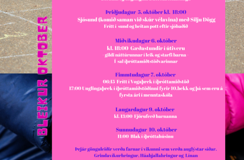 Heilsu og forvarnarvika hafin í Vogum