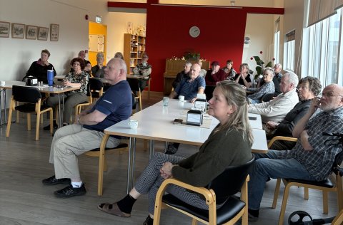 Fjör í félagi eldri borgara