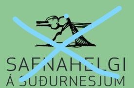 Safnahelgi frestað