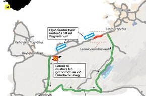 Reykjanesbraut lokað vegna malbiksframkvæmda