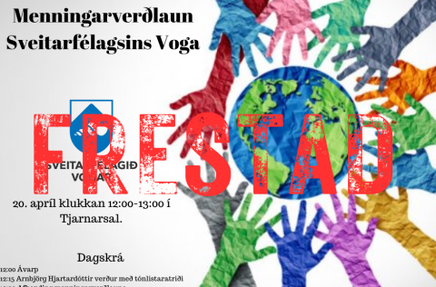 Menningaverðlaunin verða veitt 17. júní