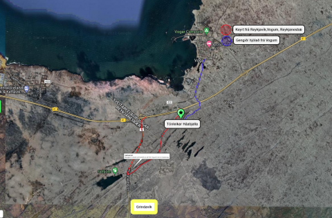 Svona komist þið á tónleikana.