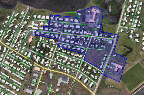 Rafmagnsleysi í Vogagerði í nótt