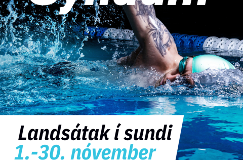 Syndum Landsátak í sundi 1-30. nóvember 2024