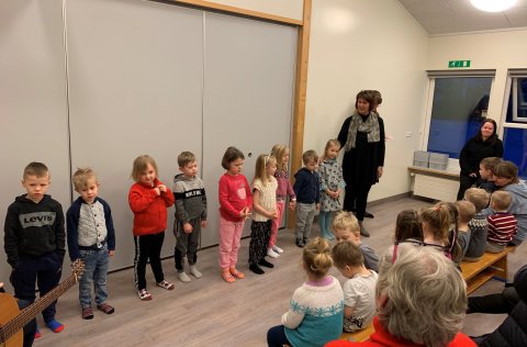 Þorrablót á leikskólanum