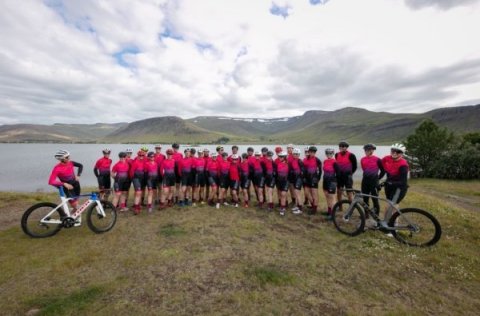 Hjólreiðamót á Vatnsleysustrandarvegi